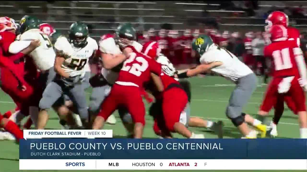Friday Football Fever Week 10: Pueblo County vs. Pueblo Centennial