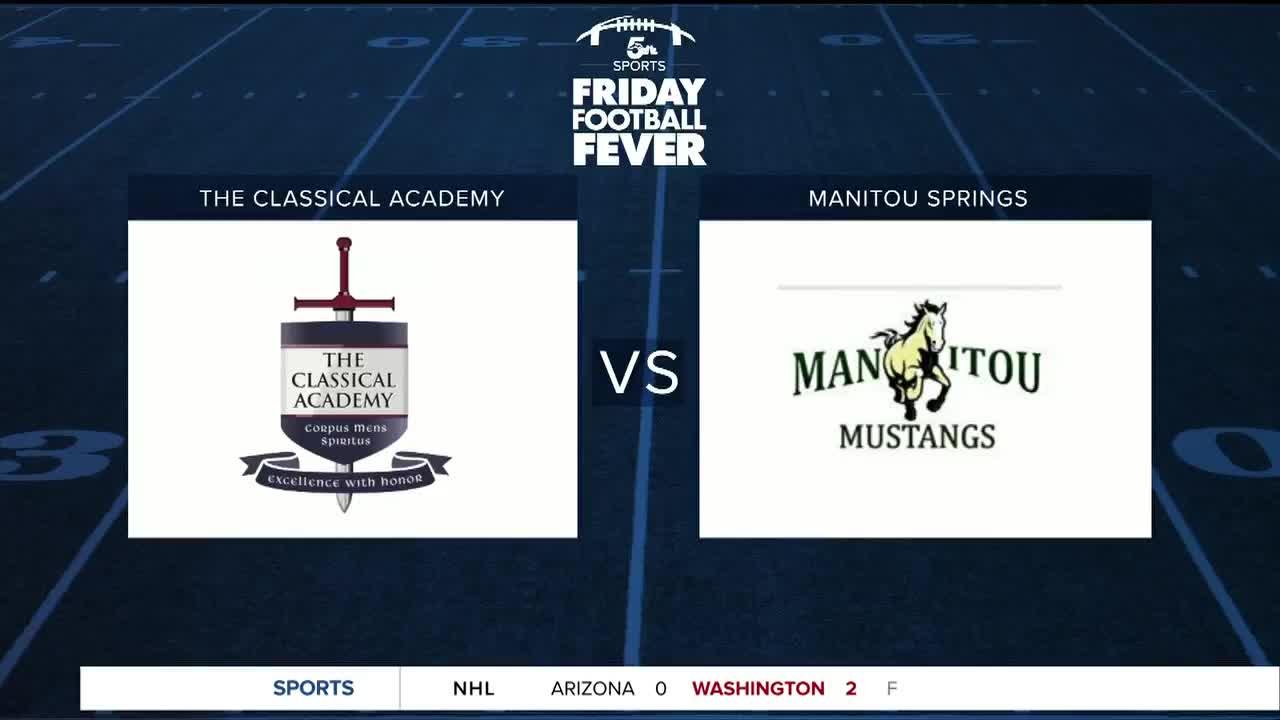 Friday Football Fever Week 10: The Classical Academy vs. Manitou Springs