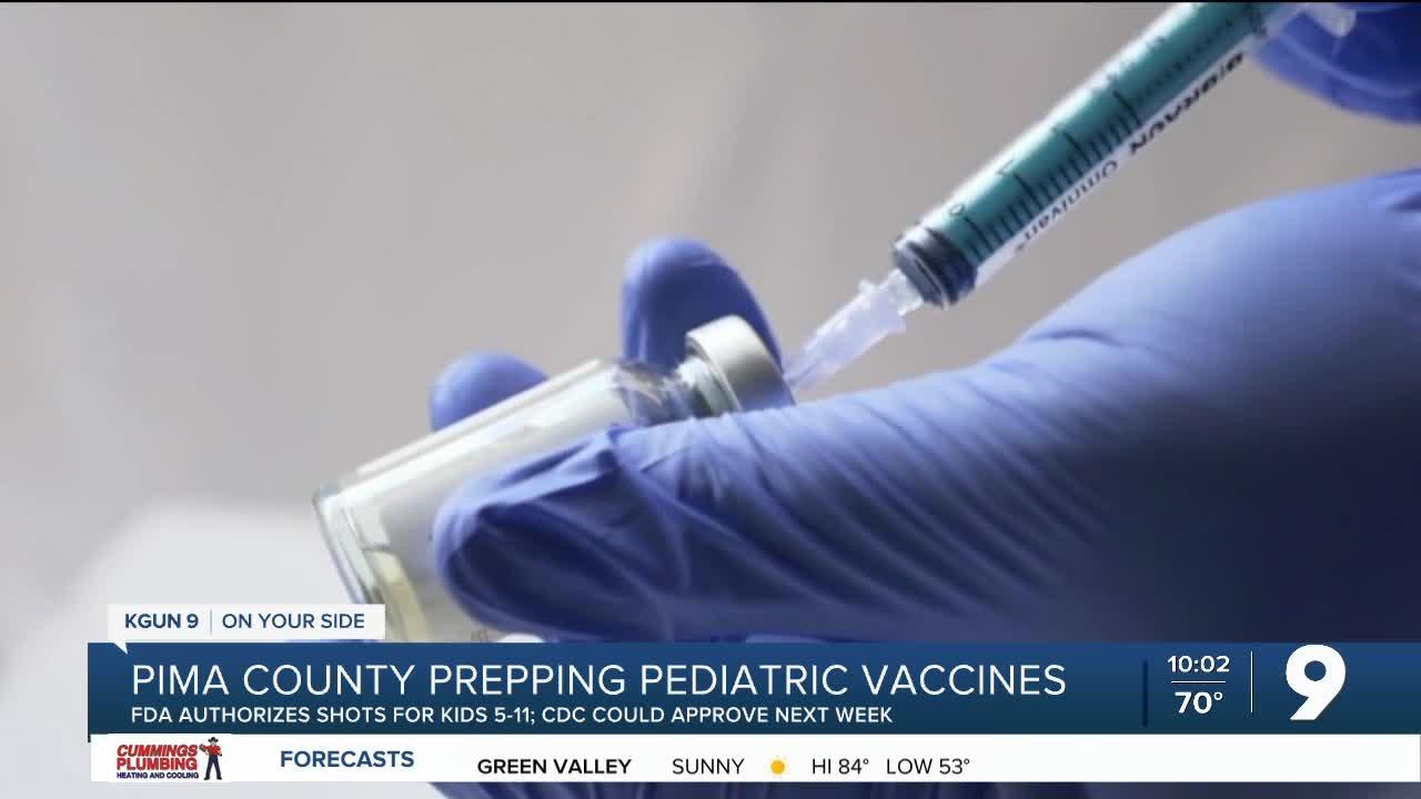 Pima County pediatric COVID vaccine plan already in motion ahead of final approval