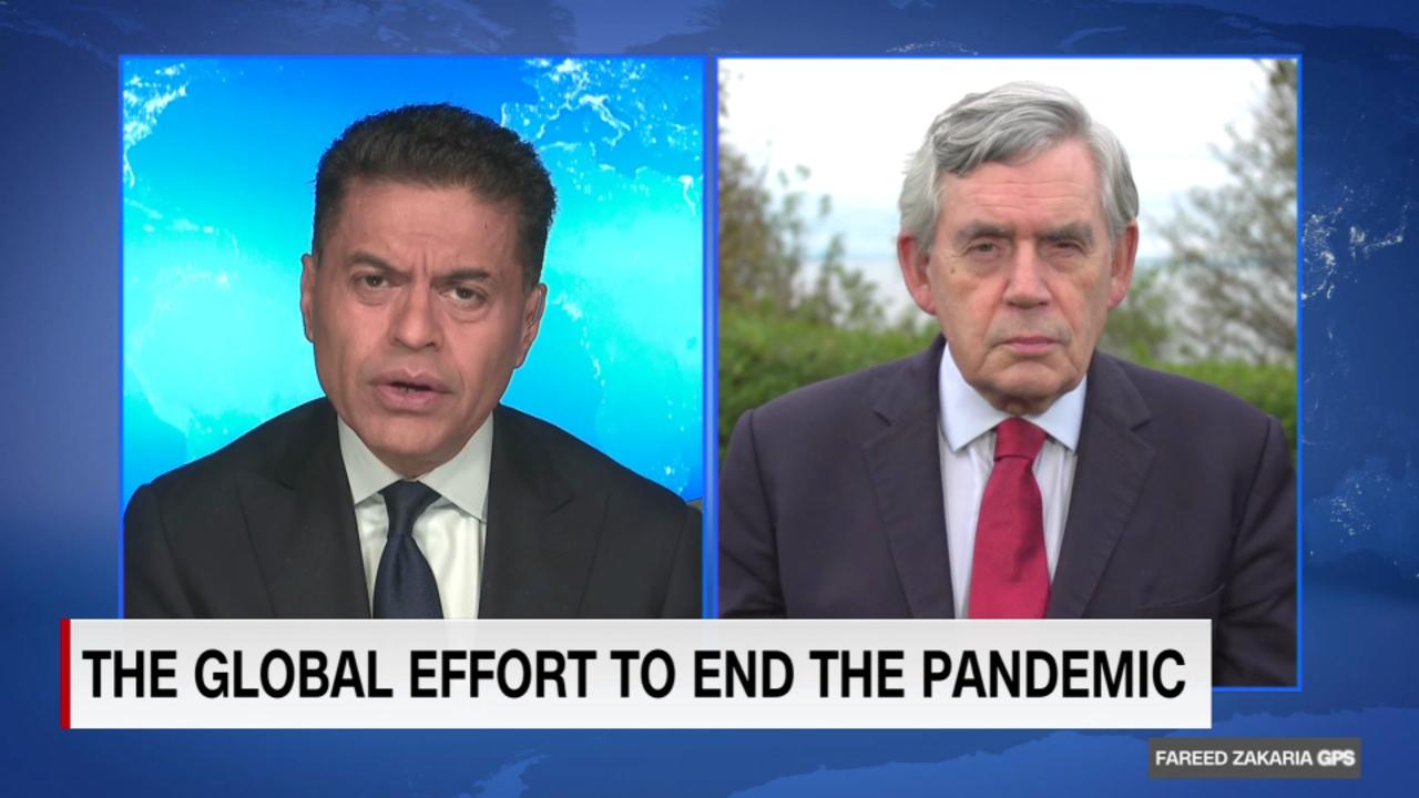 On GPS: Gordon Brown on vaccinating the global south