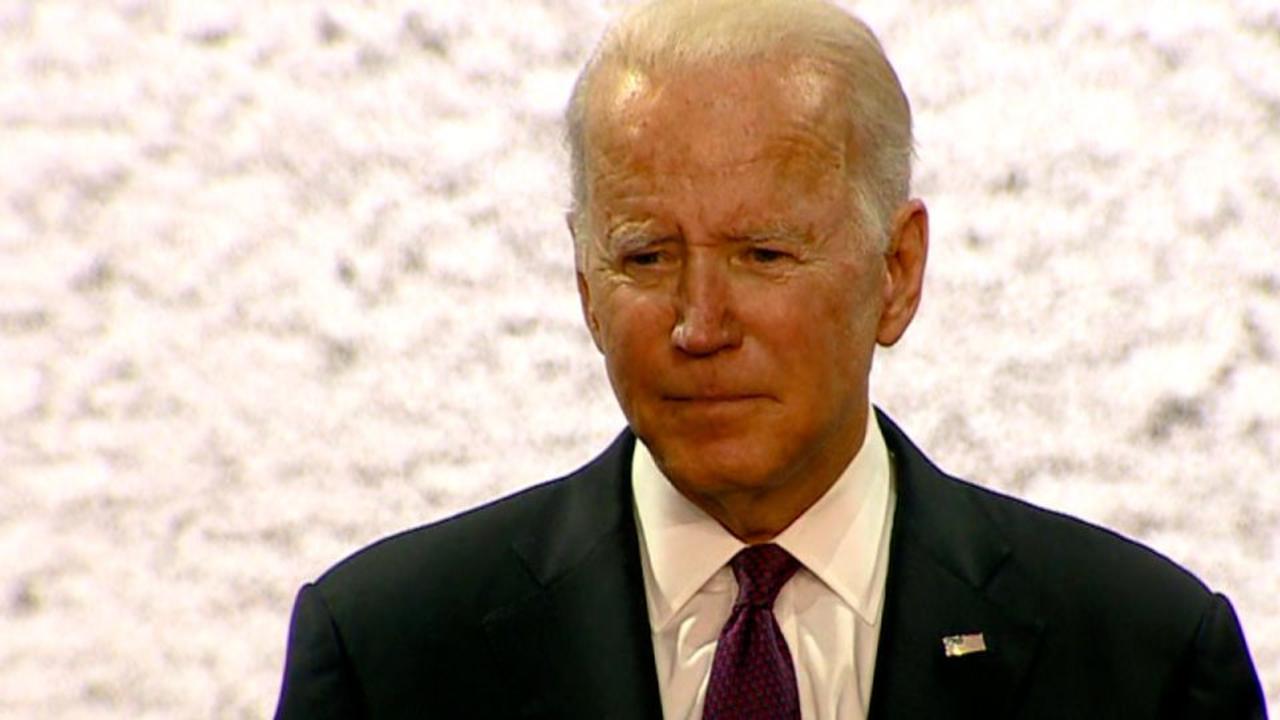 Biden gets emotional talking about Pope Francis