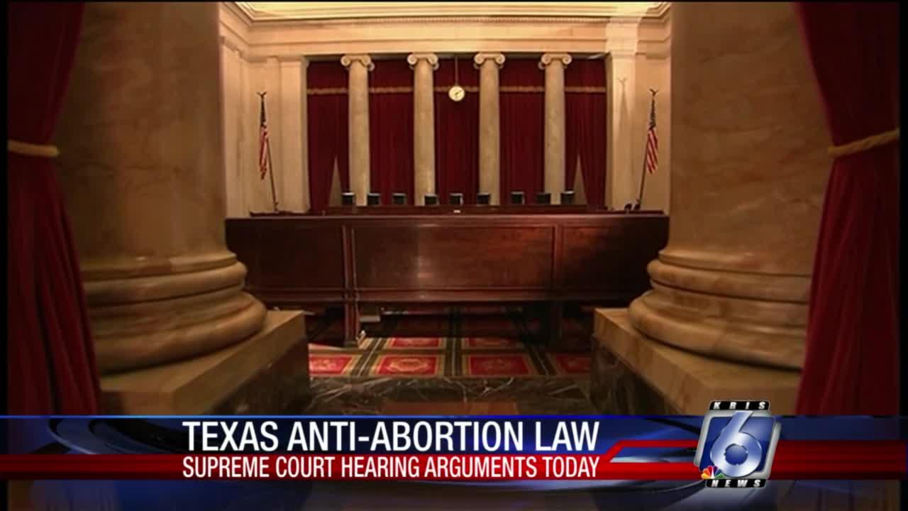 Supreme Court takes up Texas law banning most abortions