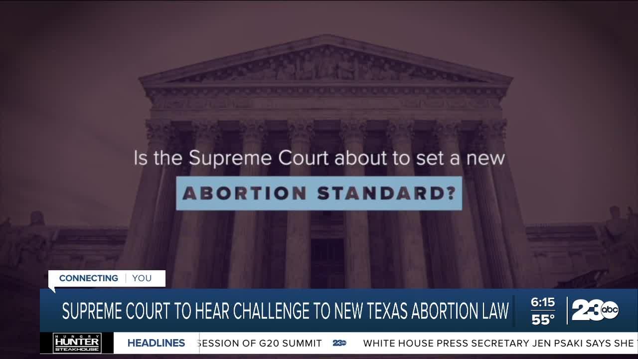 U.S. Supreme Court to hear challenge to Texas abortion law