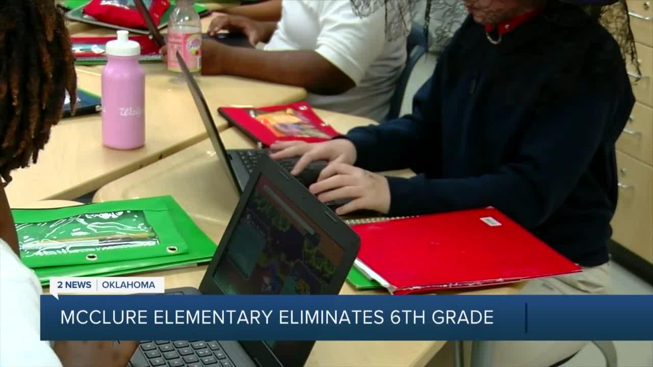 McClure Elementary School eliminates 6th grade due to staff shortage