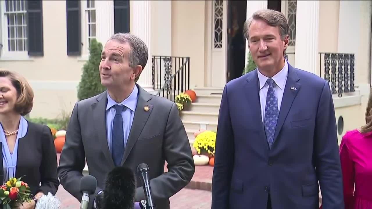 Gov. Northam meets with Gov.-elect Youngkin to deliver remarks, begin peaceful transition of power