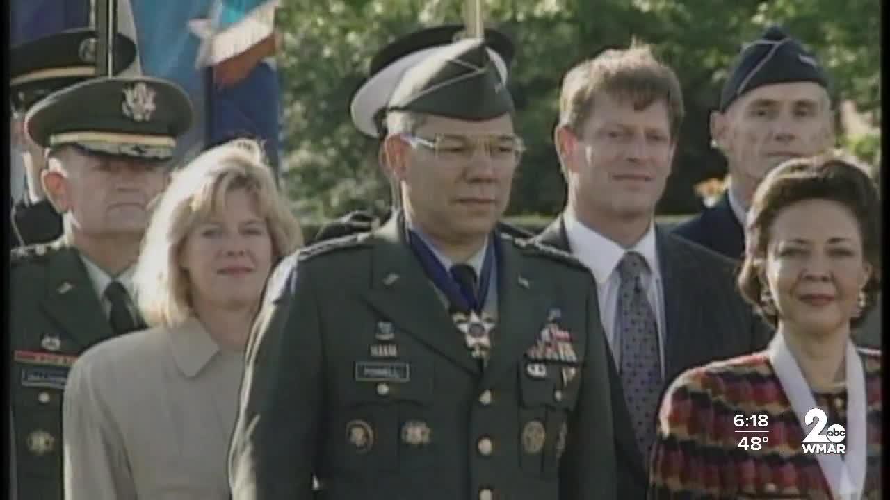 Baltimore honors the late General Colin Powell
