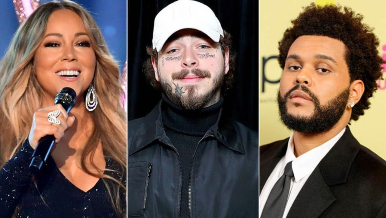 First Stream: Mariah Carey’s New Holiday Ballad, Silk Sonic, Post Malone With The Weeknd & More New Releases | Billboard News