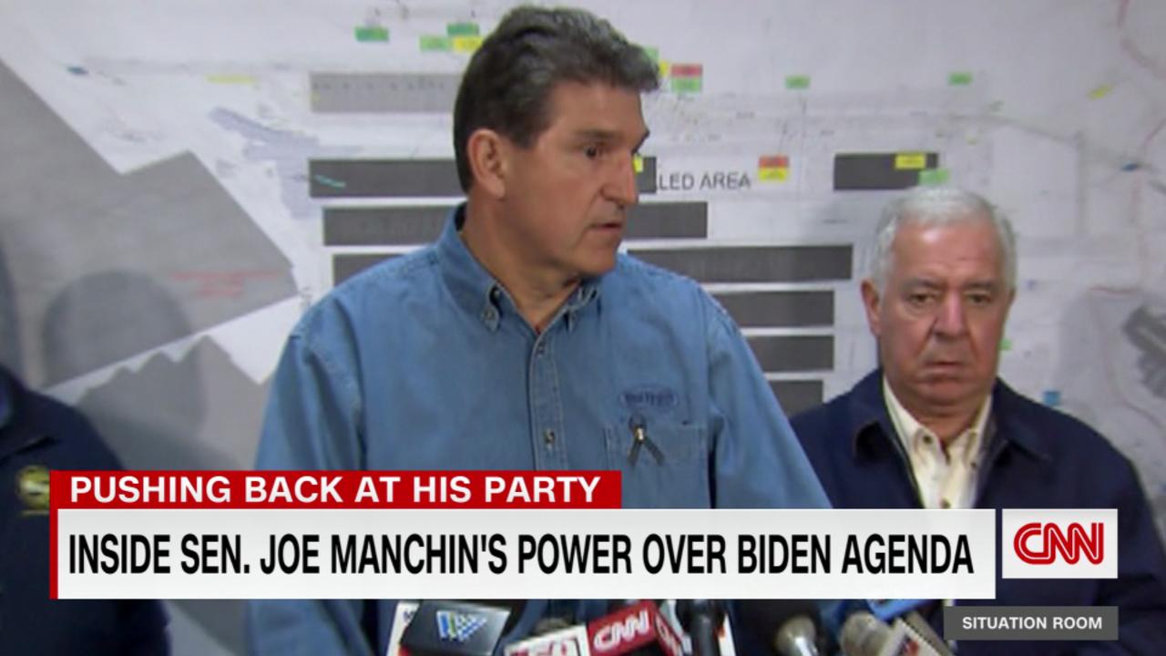 Joe Manchin: at the center of the debate