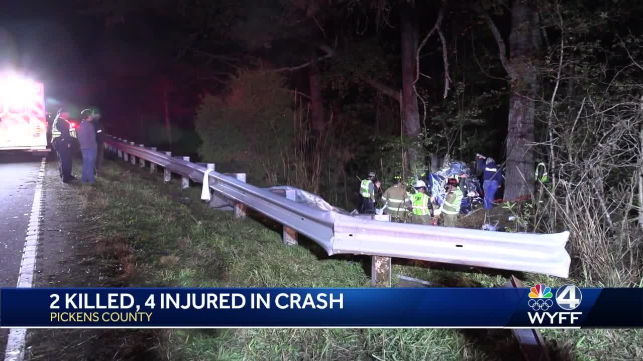 Woman, great grandson killed in Pickens County crash that sent 4 others to hospital, coroner says