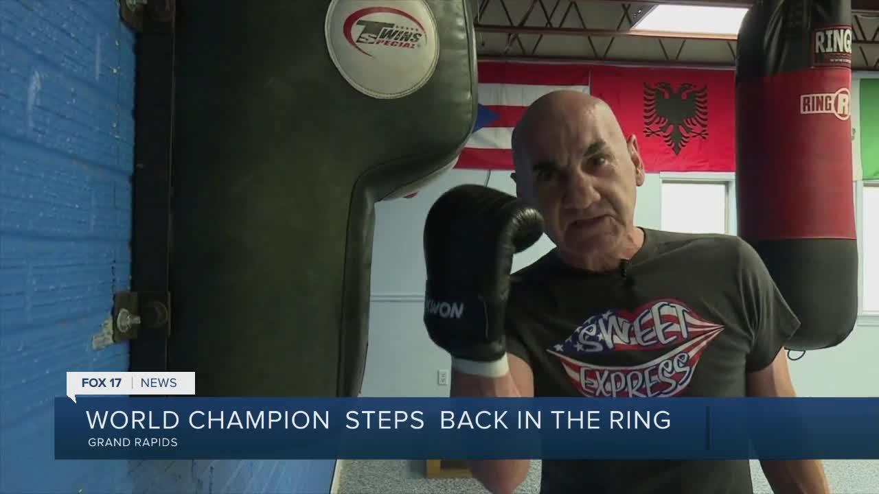World champion steps back in the ring
