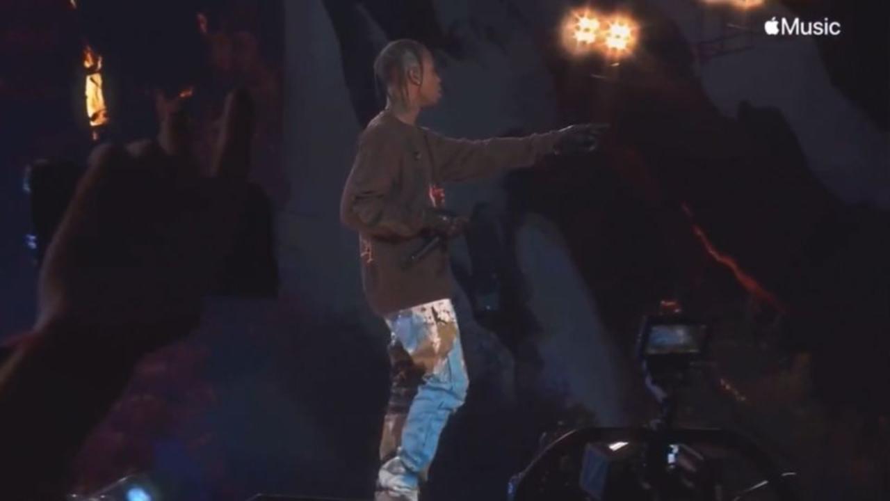 Travis Scott pauses Astroworld performance after seeing ambulance in crowd
