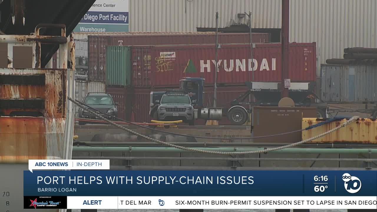 Port of San Diego helps ease supply-chain backlog