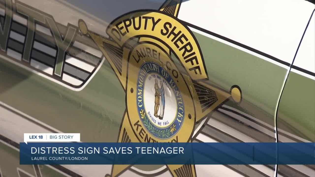 Missing NC teen rescued in KY after using hand gesture she learned on Tiktok to signal for help