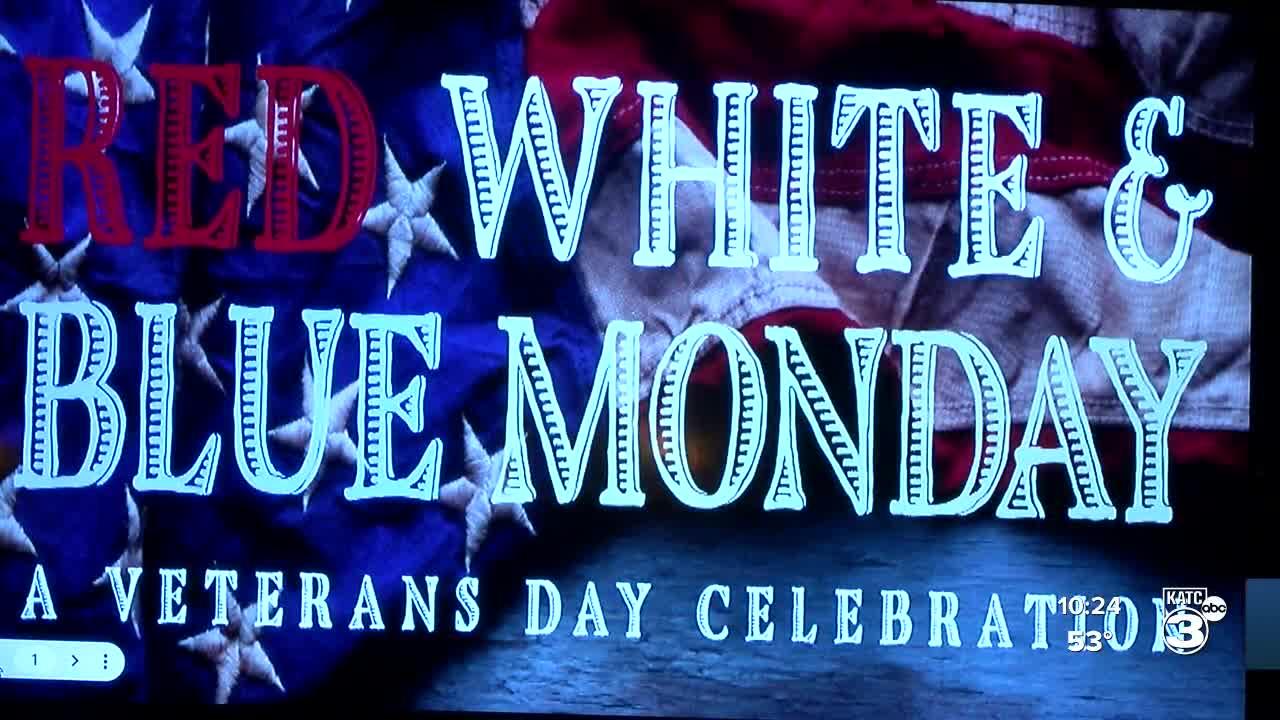 Red, White, and Blue Monday! event honors local veterans