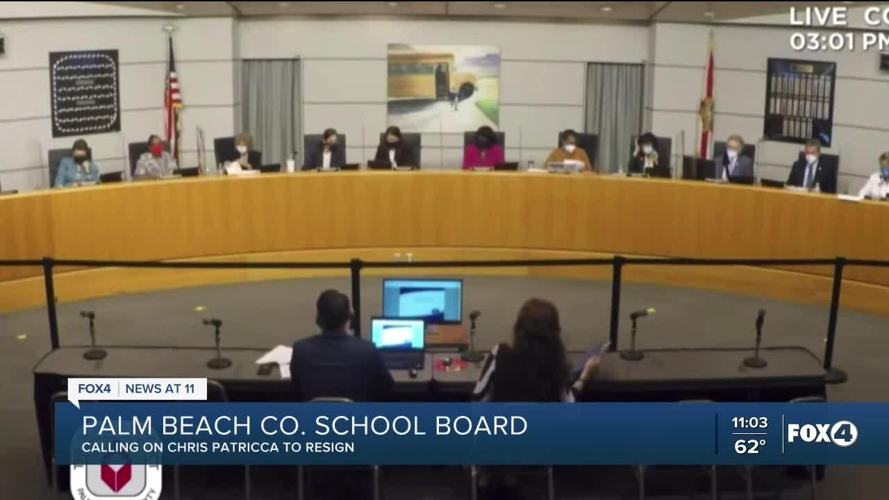 Palm Beach County School Board leaves FSBA in protest over Chris Patricca's comments