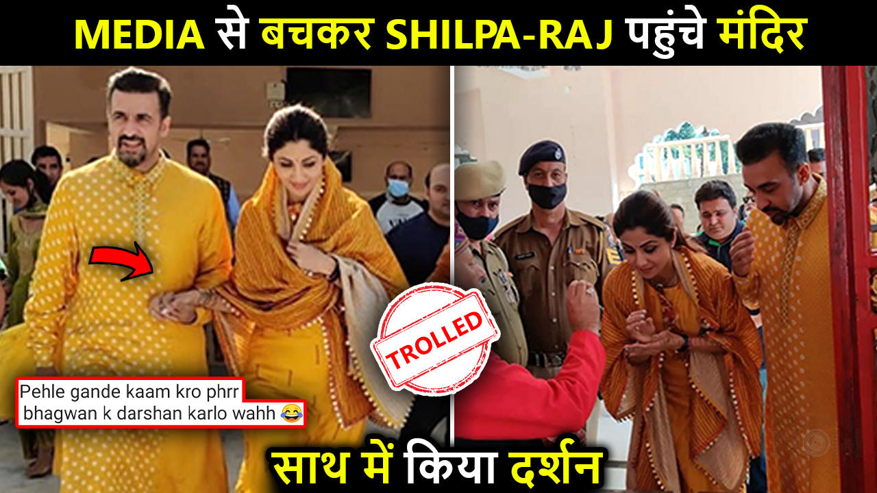 Shilpa - Raj Brutally TROLLED After Couple Spotted Hand-In-Hand _ First Appearance After Bail