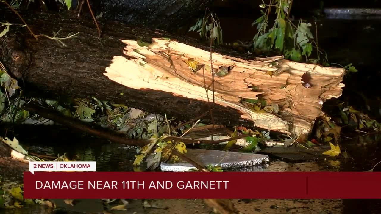 Damage Near 11th and Garnett