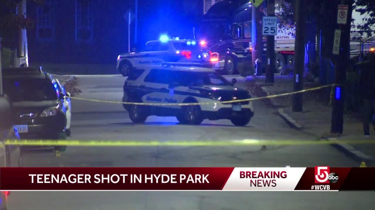Teen shot in Hyde Park