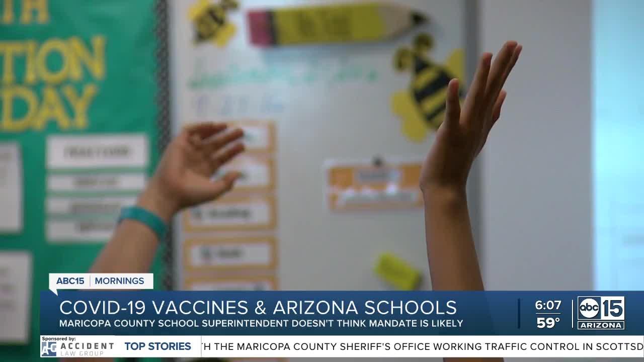Are child vaccine mandates coming? Maricopa County School Superintendent weighs in