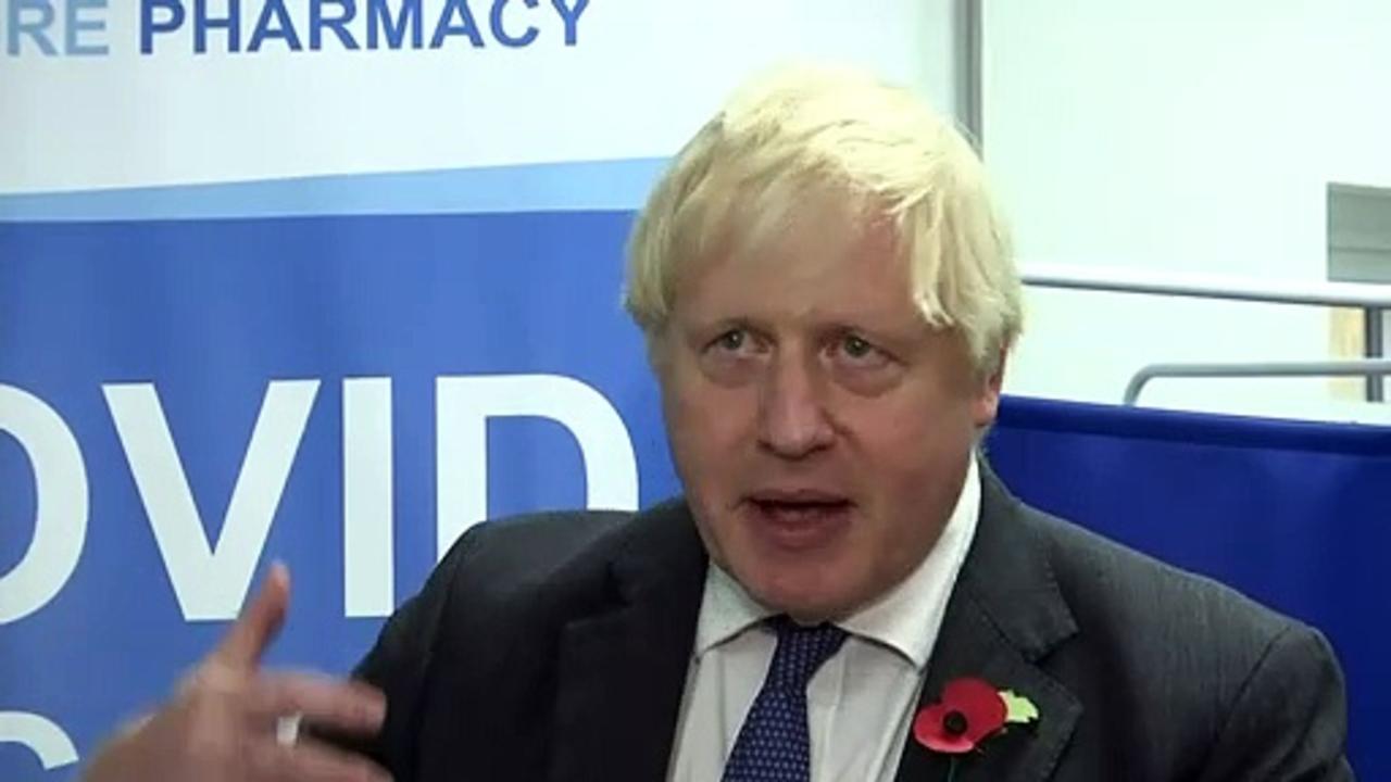 Prime Minister Boris Johnson addresses migrant crossings