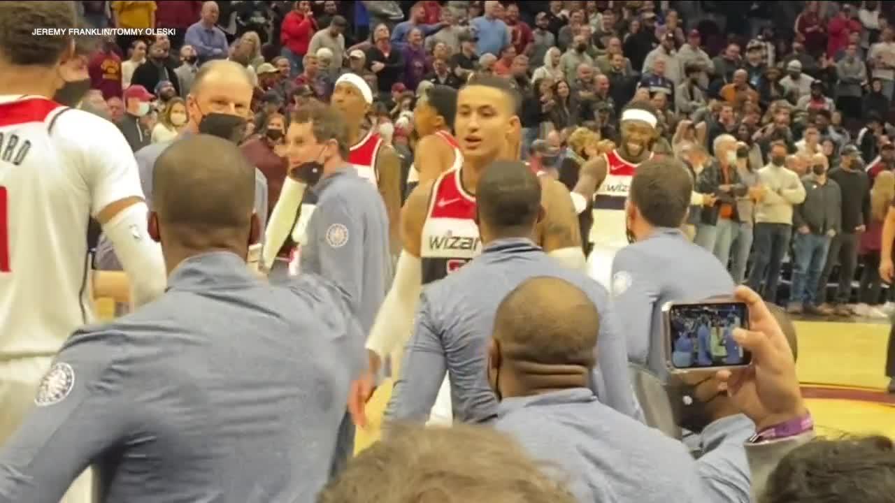 Meet the Cavs fans who heckled Wizards forward Kyle Kuzma in good fun Wednesday night