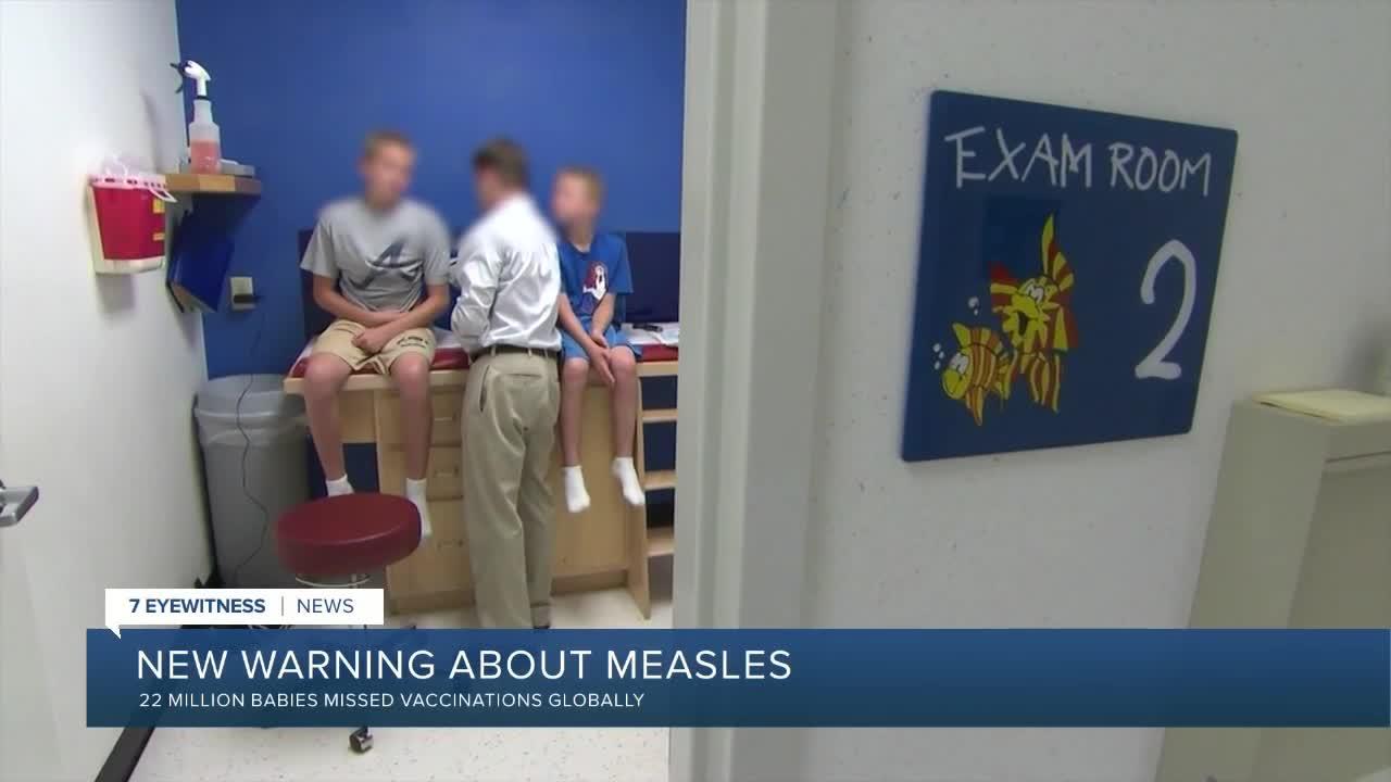 CDC, WHO warn of increased risk of measles outbreak after 22M infants miss vaccine 2020