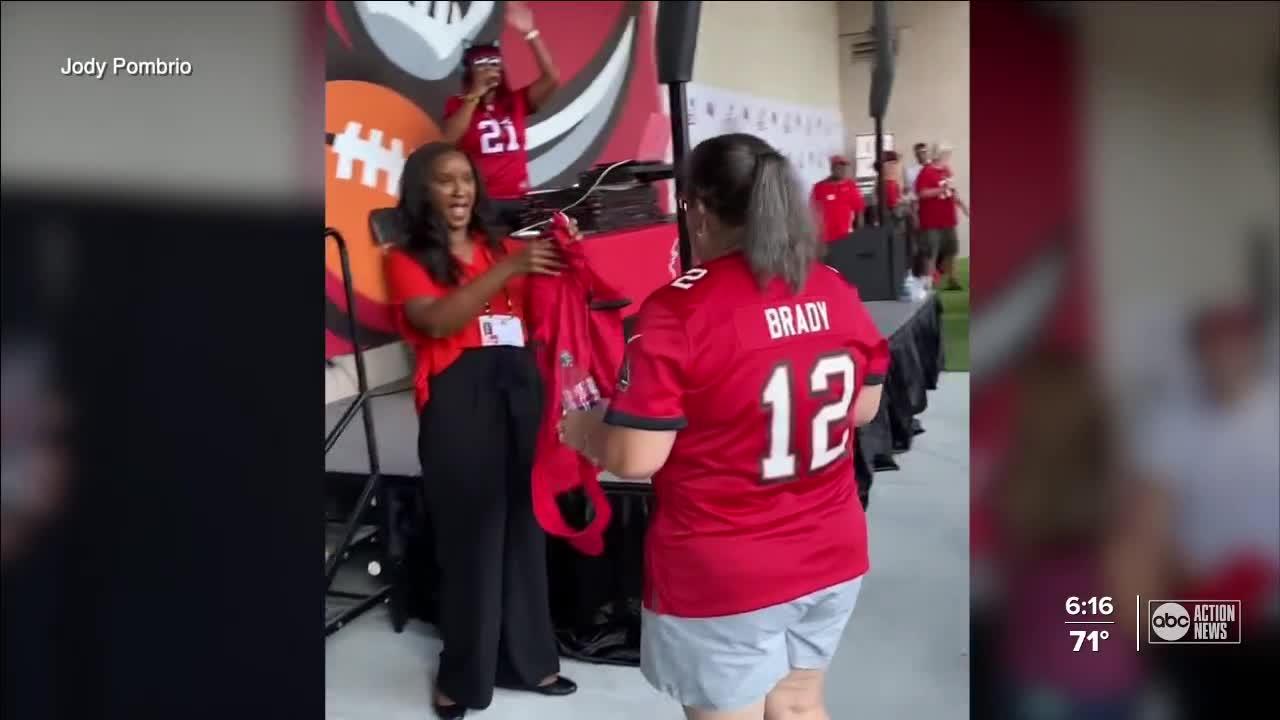 Citrus County woman named Bucs' Fan of the Year