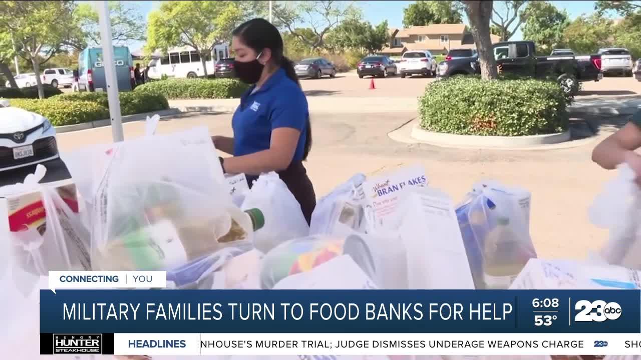 Thousands of active military members, families facing food insecurity