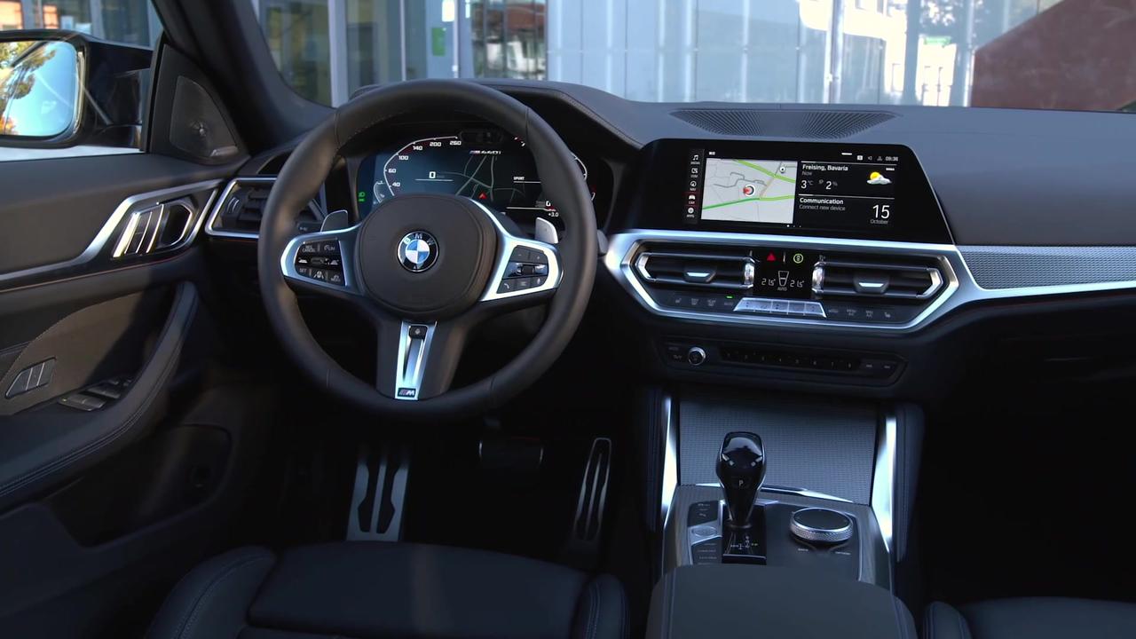 The all-new BMW 4 Series Gran Coupé Interior Design