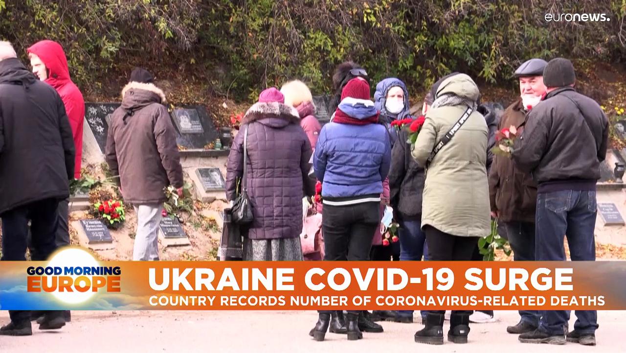 Kyiv crematorium working round the clock amid COVID surge in Ukraine