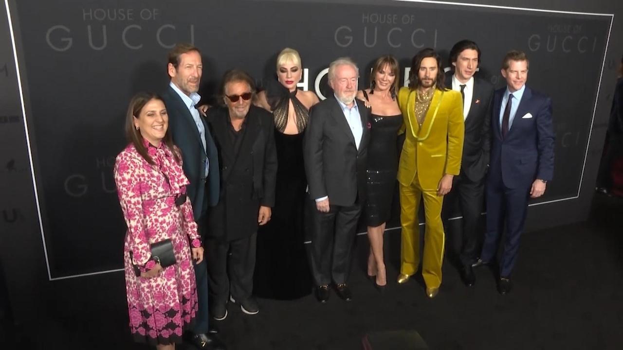 Adam Driver Describes Natural Chemistry With Lady Gaga At 'House Of Gucci' Premiere