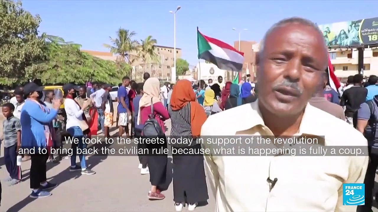 At least 15 people shot dead in anti-coup protests in Sudan