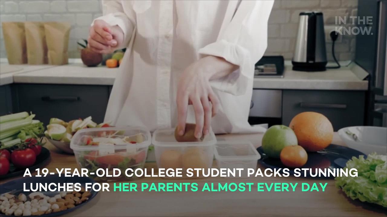 Teen packs elaborate bento boxes for her parents almost every day