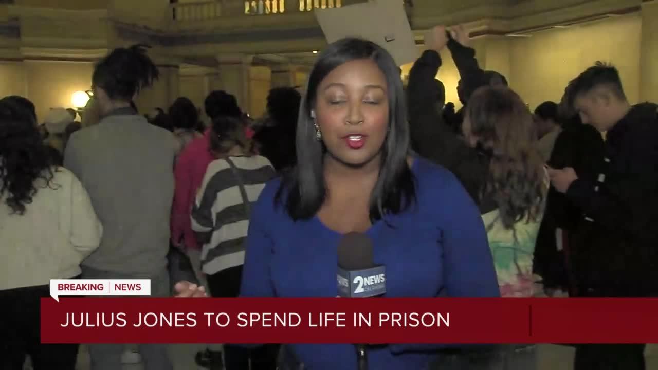 Julius Jones to spend life in prison