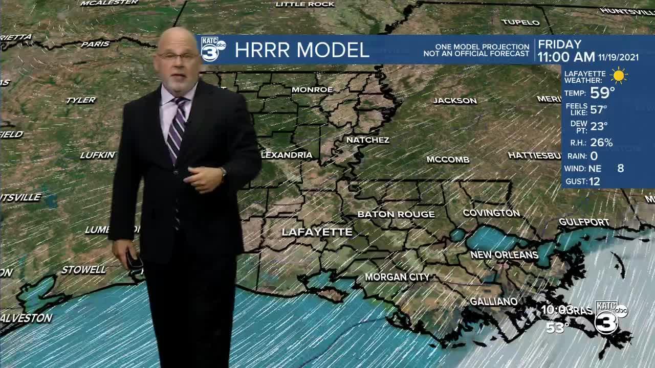 ROB'S WEATHER FORECAST PART 1 10PM 11-18-2021