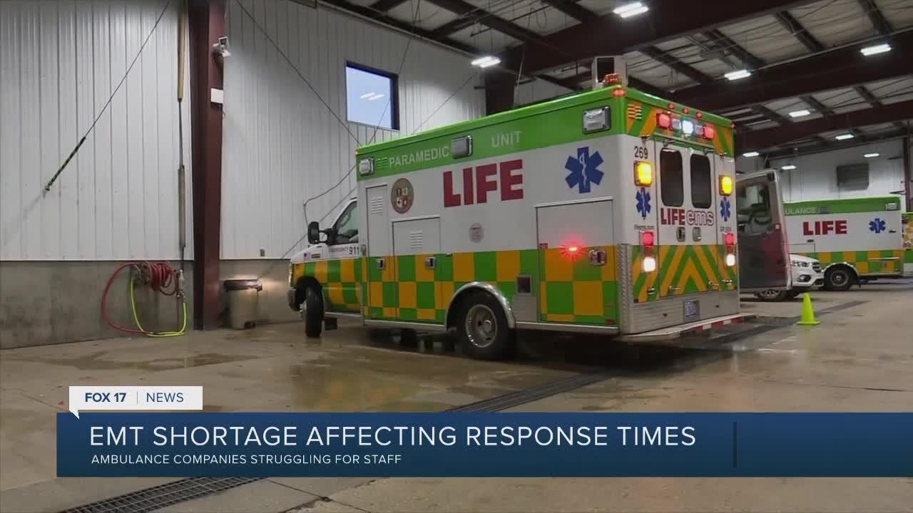 Ambulance companies are sounding the alarm on shortages