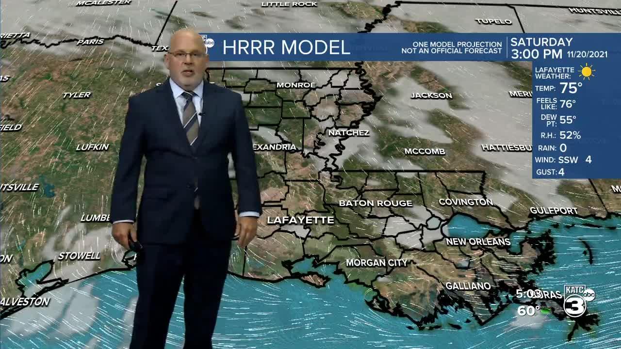 ROB'S WEATHER FORECAST PART 1 5PM 11-19-2021