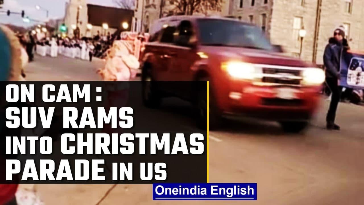 US: Multiple deaths reported after SUV rams into Wisconsin Christmas parade | Watch | Oneindia News