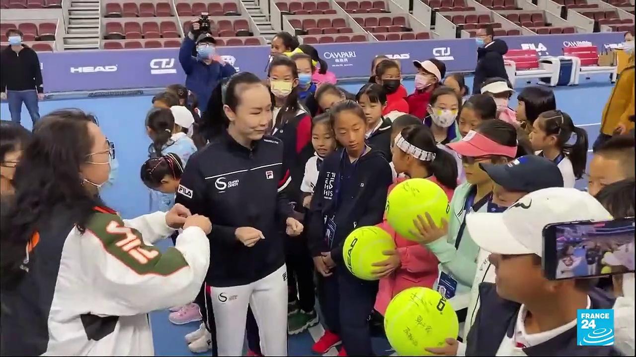 Missing Chinese tennis star Peng Shuai reappears at public event