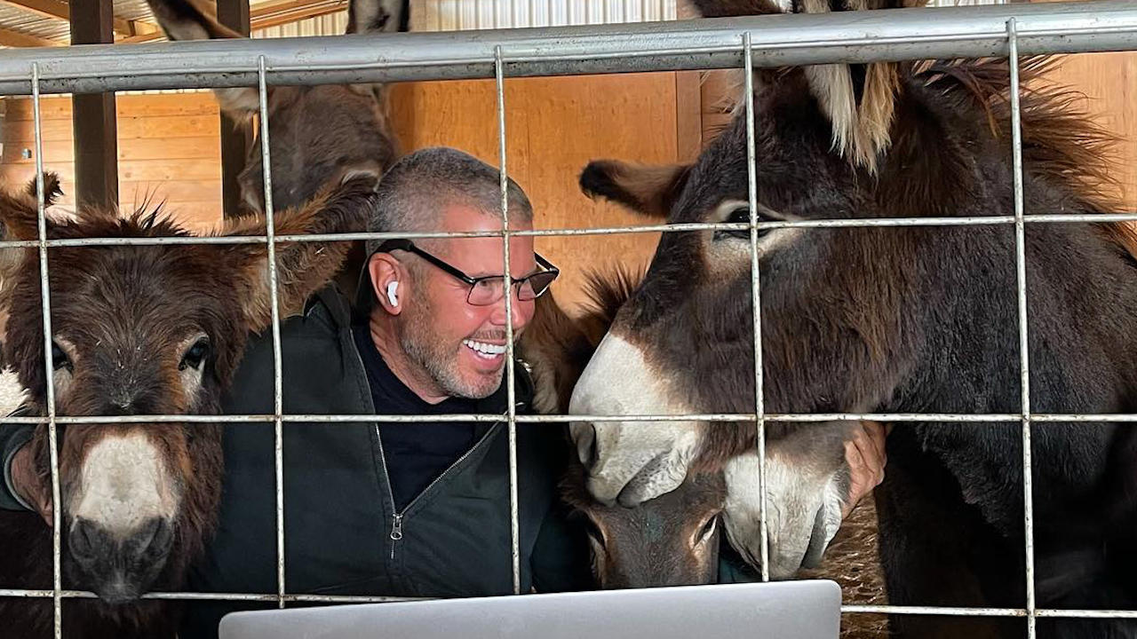 Former Fashion Magazine Executive Now Runs Donkey Rescue