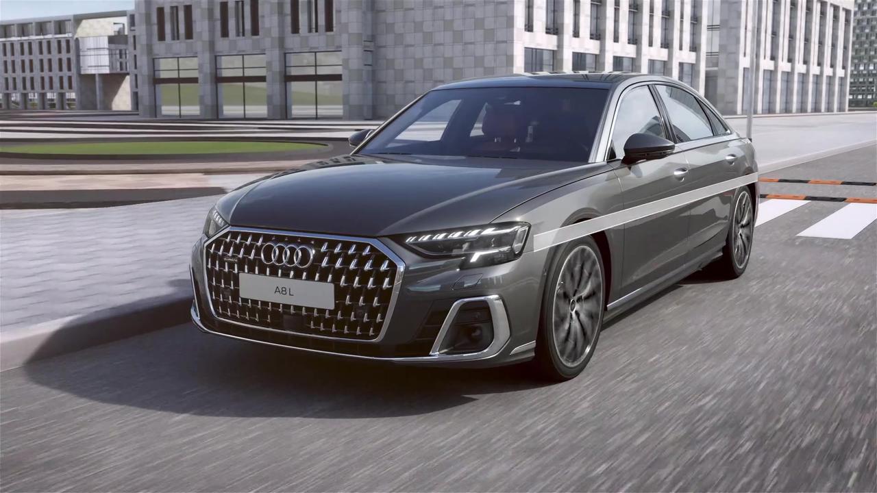 Predictive active suspension in the Audi A8 L Animation
