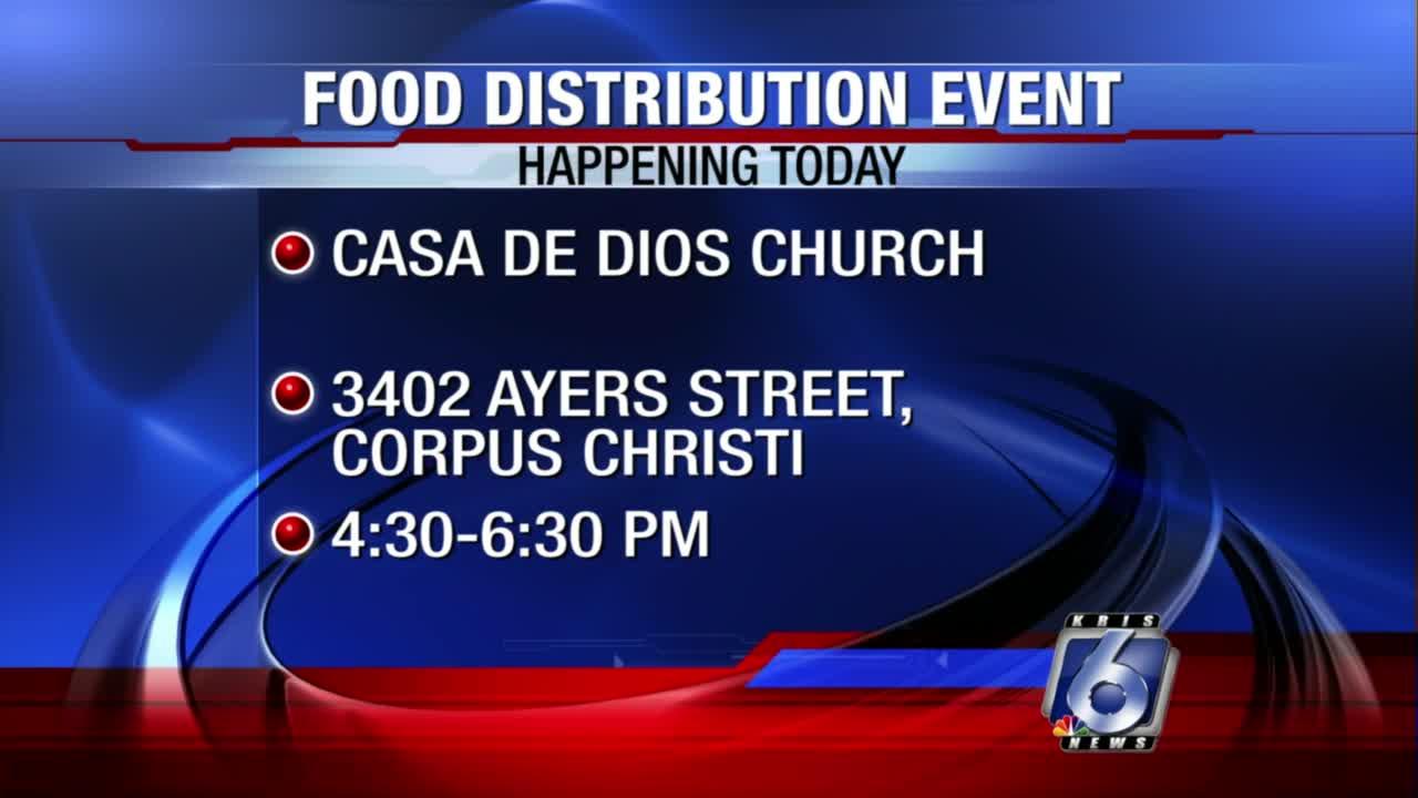 Casa De Dios food distribution event Tuesday
