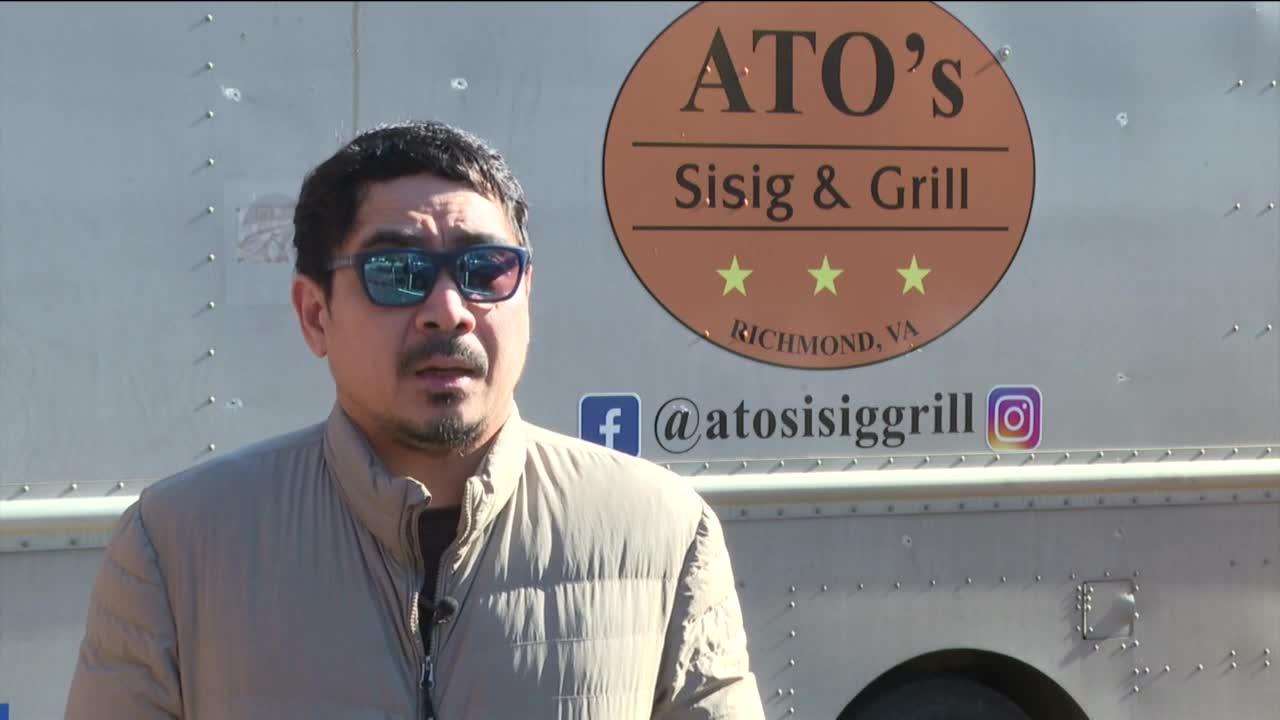 Richmond community rallies around food truck owner impacted by gun violence