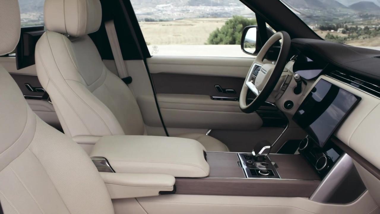 2022 New Range Rover Interior Design in Perlino