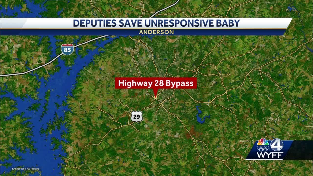 Deputies save unresponsive baby