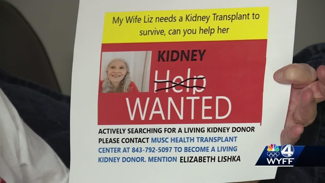 Husband makes plea for kidney for wife needing transplant