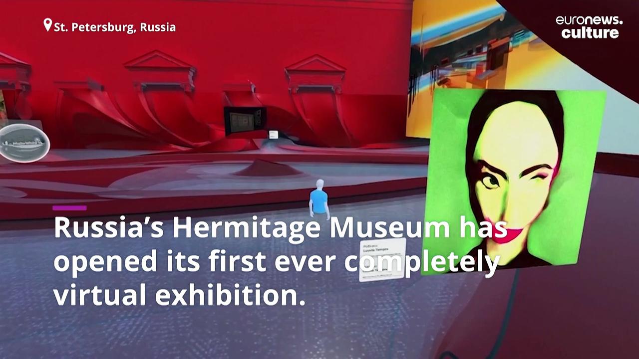 Europe's first virtual NFT exhibition launched at Russia's Hermitage Museum