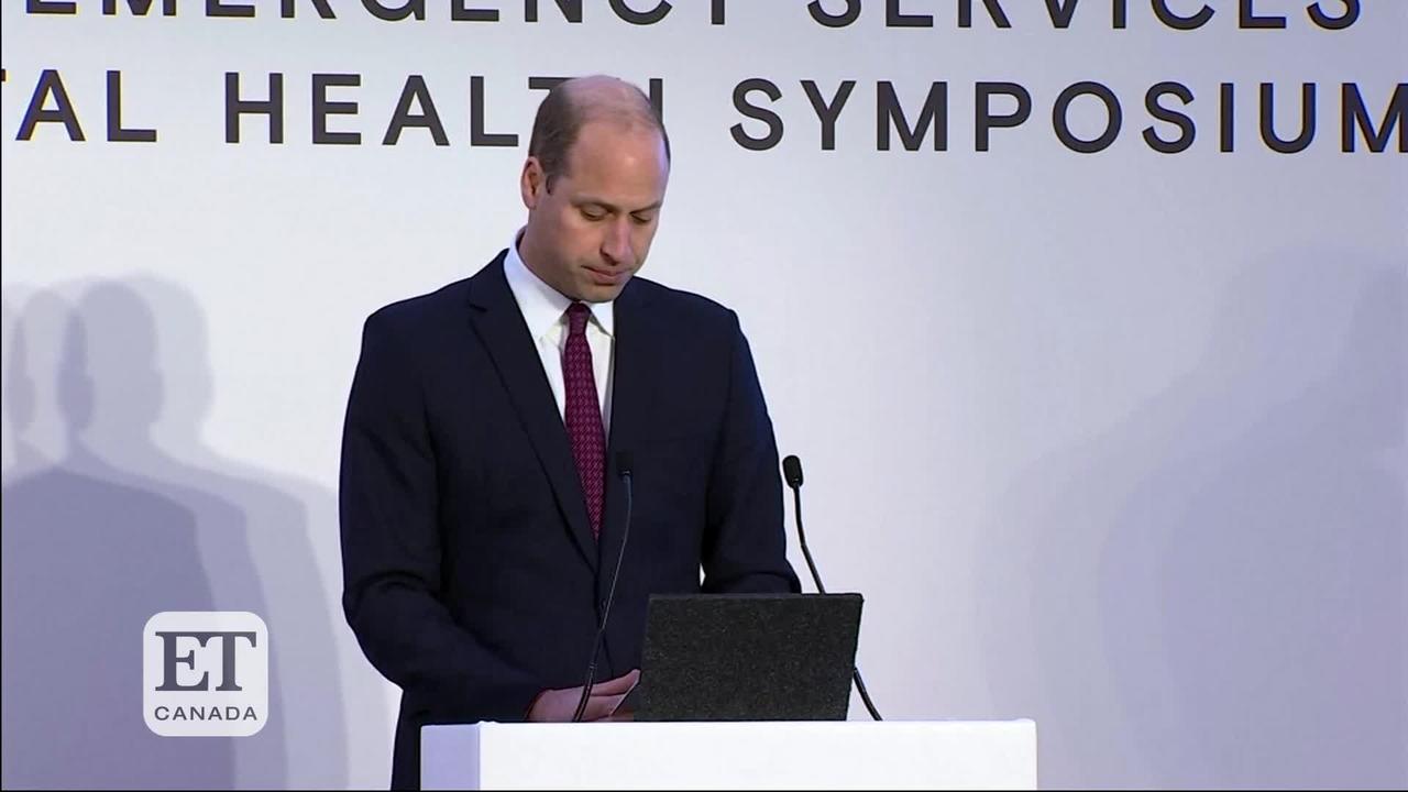 Prince William Addresses Emergency Responders And Mental Health