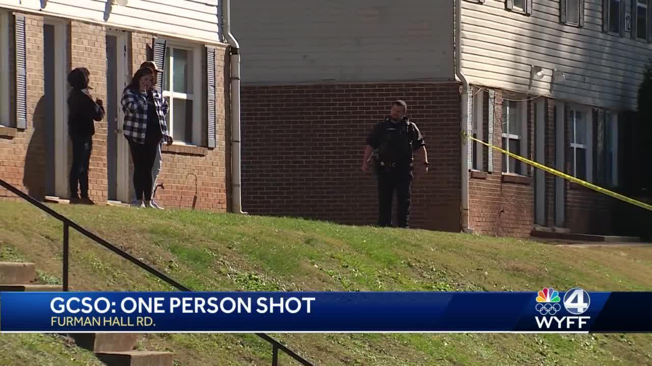 1 man hurt in shooting at Greenville County apartment complex