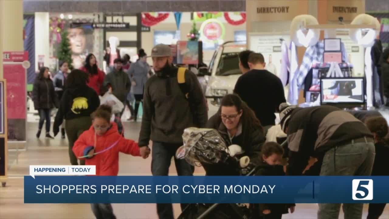 Shoppers prepare for cyber Monday